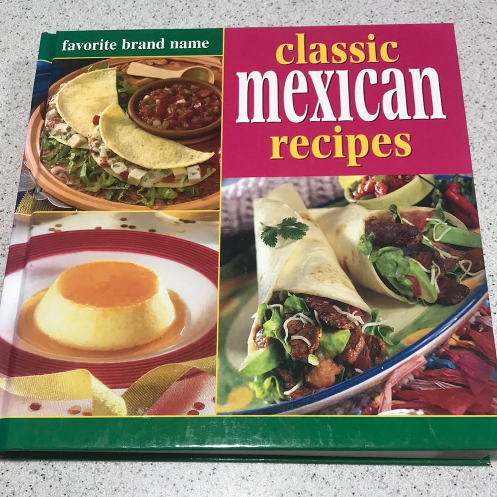 Mexican cookbook.